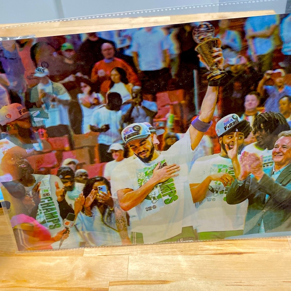 2023-24 Nba Champions Boston Celtics 3D poster